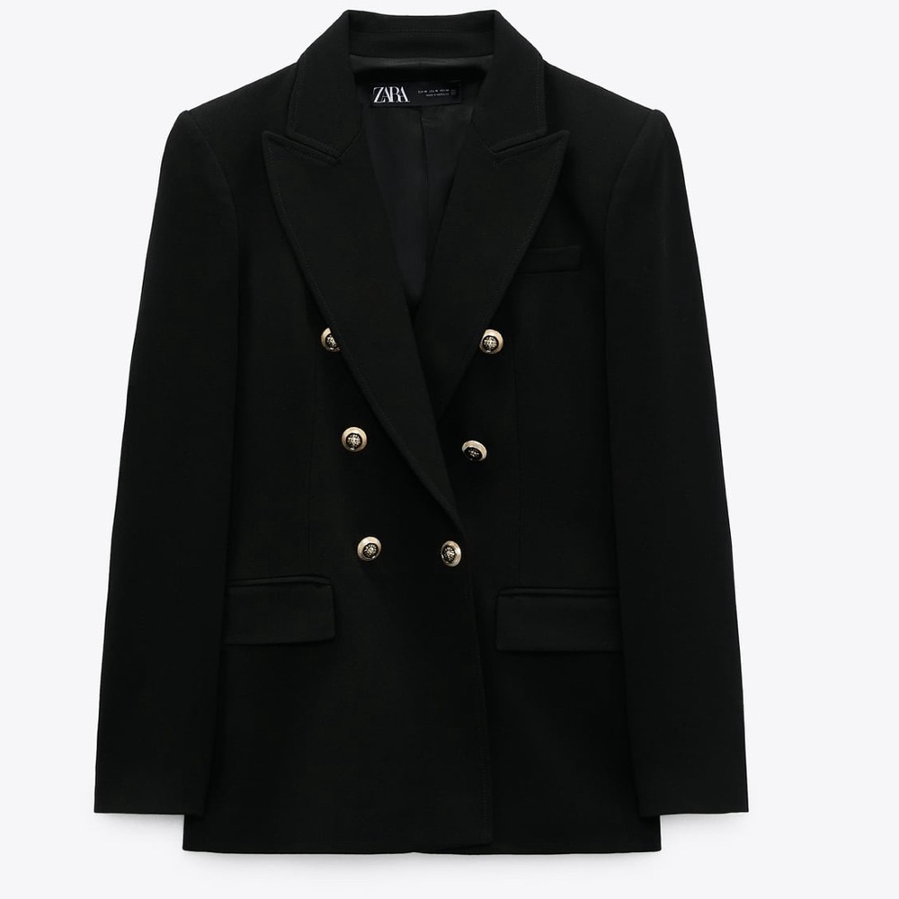 Zara Double Breasted Blazer